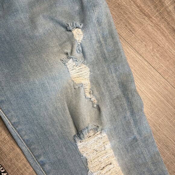 7 FOR ALL MANKIND Women’s Josefina Distressed Skinny Boyfriend Jeans - Picture 6 of 9